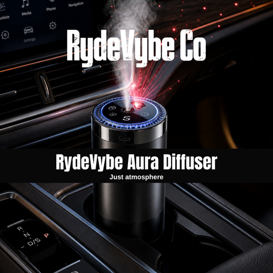 RydeVybe Aura Diffuser + 2-Pack Oil Bundle